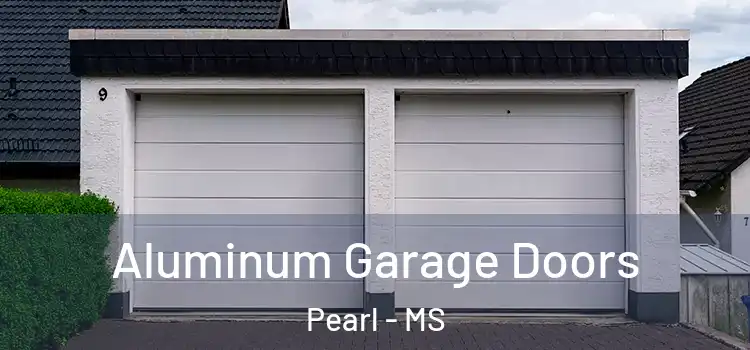  Aluminum Garage Doors Pearl - MS