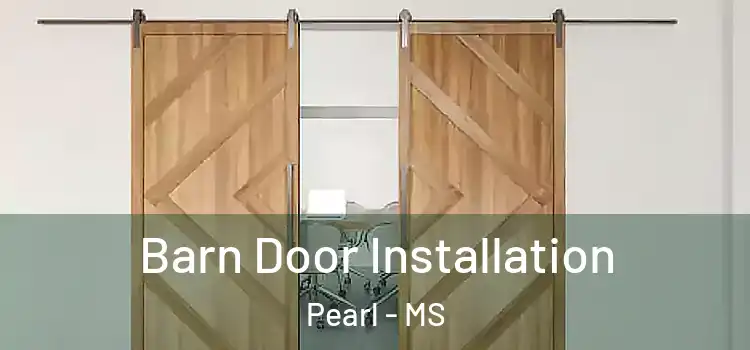 Barn Door Installation Pearl - MS