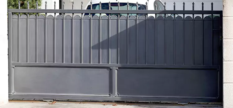 Metal Driveway Gate Installation Pearl