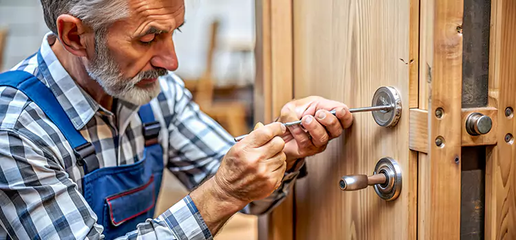 Mortise Replacement Lock Pearl