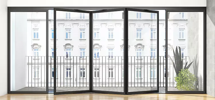 Premium Material Balcony Doors Pearl